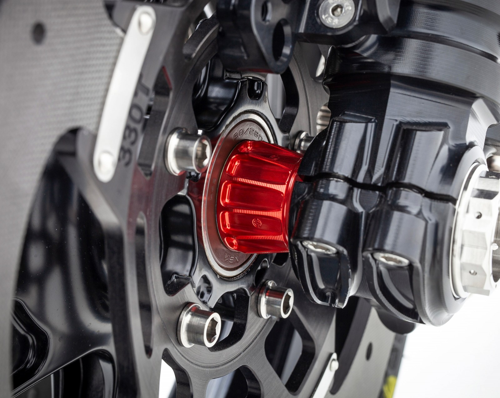 Motocorse Front Axle Spacers for Ducati Panigale V4 S/R & Streetfighter V4 S (2025+) - and all other special editions Motocorse Front Axle Spacers for Ducati Panigale V4 S/R & Streetfighter V4 S (2025+) - and all other special editions